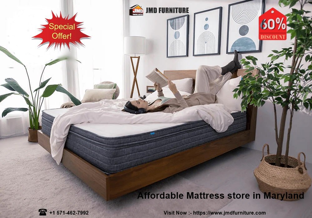Affordable Mattress in Maryland: How to Have Quality Sleep Without Spending a Fortune