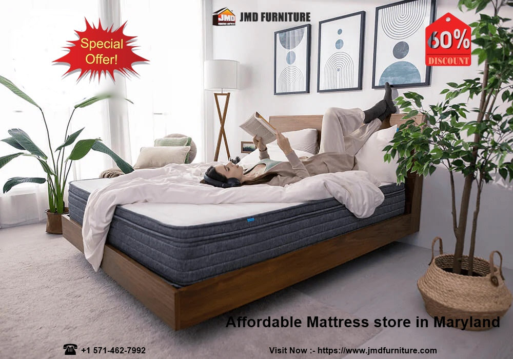 Affordable Mattress in Maryland: How to Have Quality Sleep Without Spending a Fortune