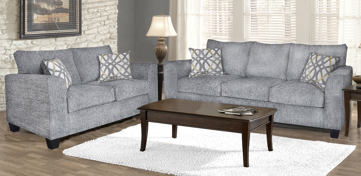 Carson Grey Sofa loveseat JMD Furniture&Mattresses