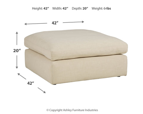 Elyza 5-Piece Sectional with Ottoman