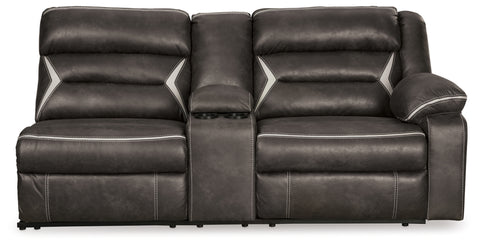 Kincord Right-Arm Facing Power Reclining Sofa with Console