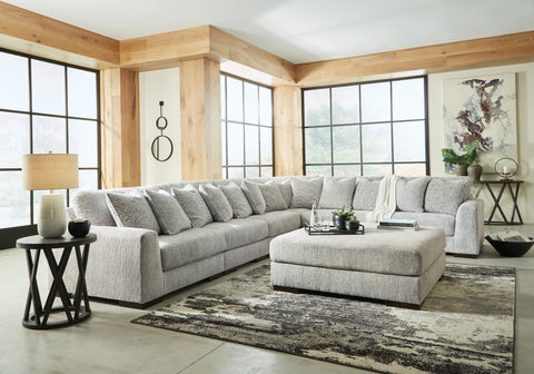 Regent Park 6-Piece Sectional with Ottoman