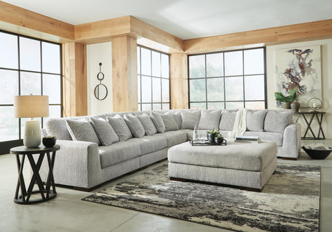 Regent Park 6-Piece Sectional with Ottoman