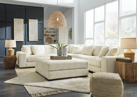 Lindyn 5-Piece Sectional with Ottoman