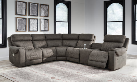 Hoopster Right-Arm Facing Power Recliner