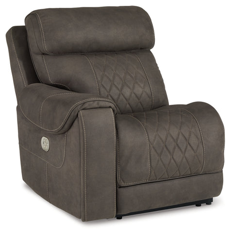 Hoopster Left-Arm Facing Power Recliner