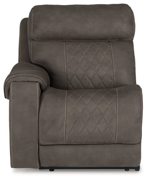 Hoopster Left-Arm Facing Power Recliner