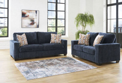 Blue Sofa Loveseat from Ashley