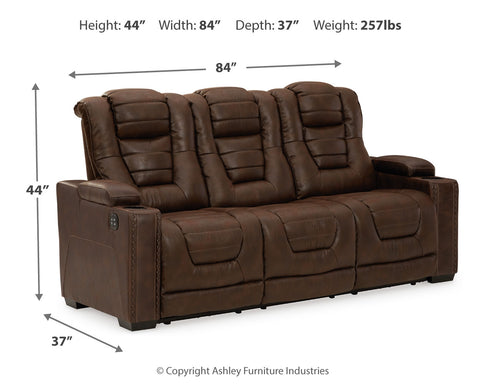 Owner's Box Power Reclining Sofa