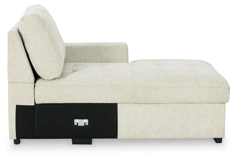 Millcoe Right-Arm Facing Corner Chaise with Storage