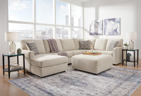 Edenfield 3-Piece Sectional with Ottoman