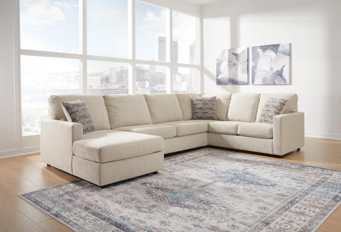 Edenfield 3-Piece Sectional with Ottoman