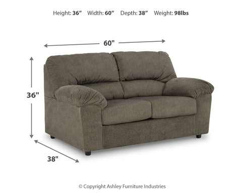 Norlou Sofa, Loveseat and Recliner