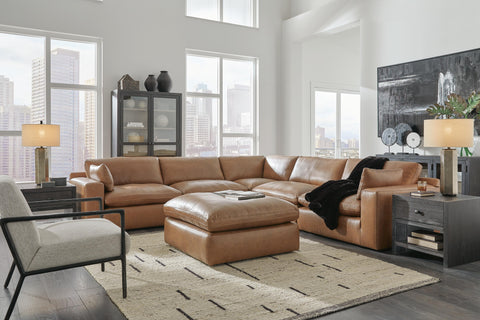 Emilia 5-Piece Sectional with Ottoman