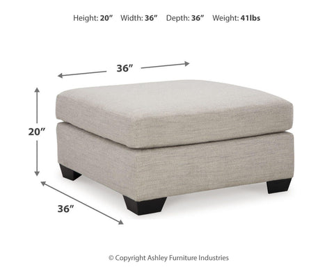 Mahoney 2-Piece Sectional with Ottoman