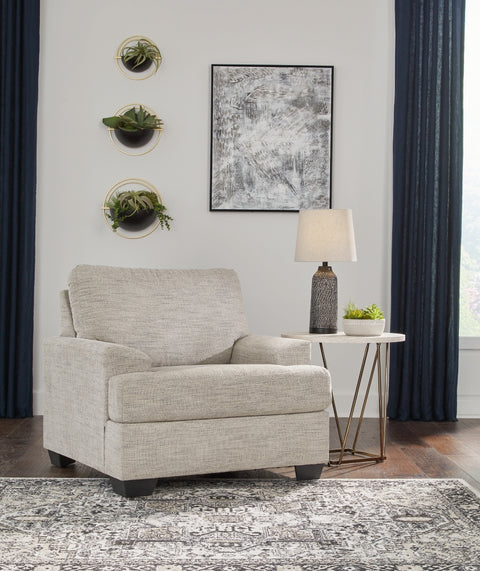 Vayda Chair and Ottoman