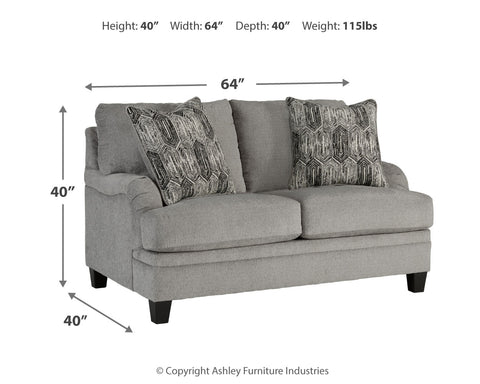 Davinca Sofa, Loveseat, Chair and Ottoman
