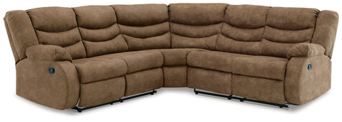 Partymate 2-Piece Sectional with Recliner