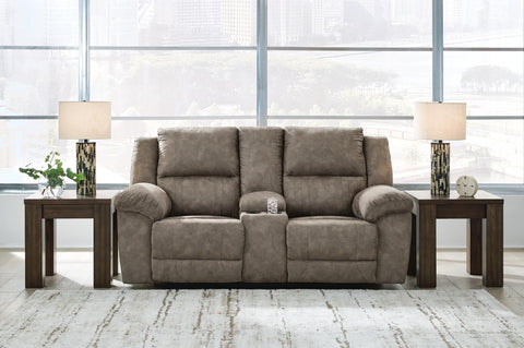 Laresview DBL Rec Loveseat w/Console