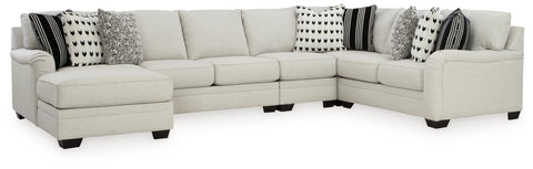 Huntsworth 5-Piece Sectional with Ottoman