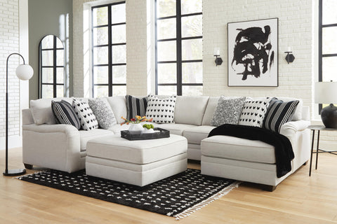 Huntsworth 4-Piece Sectional with Ottoman