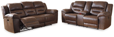 Stoneland Sofa and Loveseat