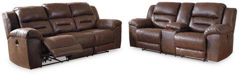 Stoneland Sofa and Loveseat