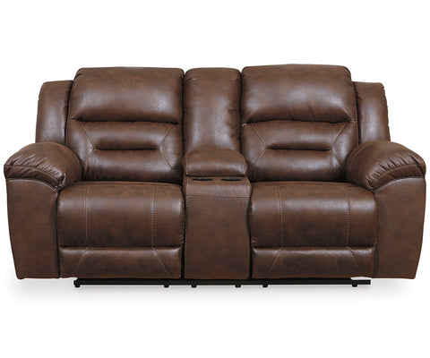 Stoneland Power Reclining Loveseat with Console