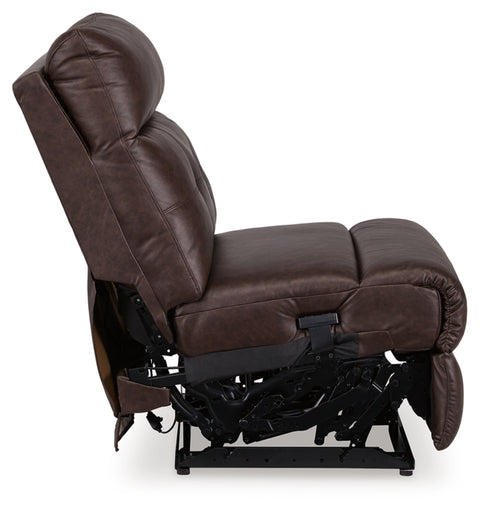 Punch Up Power Armless Recliner