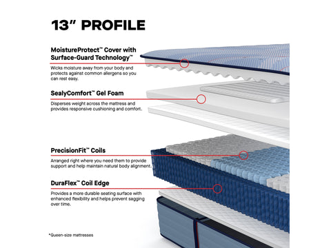 Sealy Posturepedic® Plus Ellie Lane Ultra Firm Queen Mattress