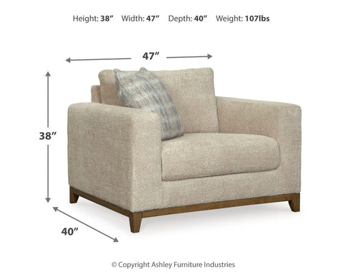 Parklynn Chair and Ottoman