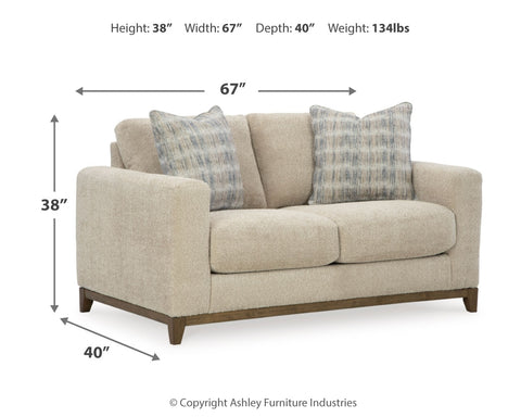 Parklynn Sofa, Loveseat, Chair and Ottoman