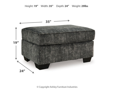 Lonoke Sofa, Loveseat, Chair and Ottoman