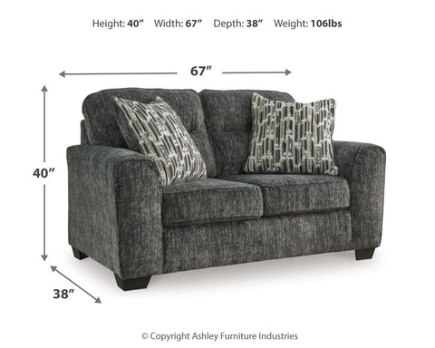 Lonoke Sofa, Loveseat, Chair and Ottoman