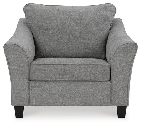 Mathonia Chair and Ottoman