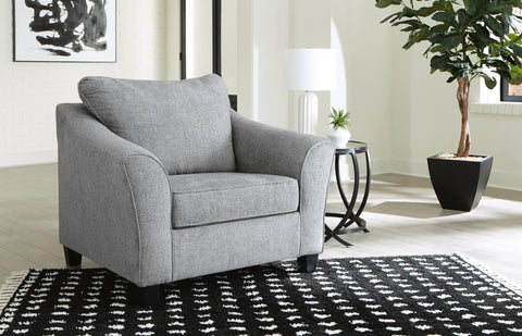 Mathonia Chair and Ottoman