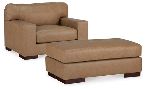 Lombardia Chair and Ottoman