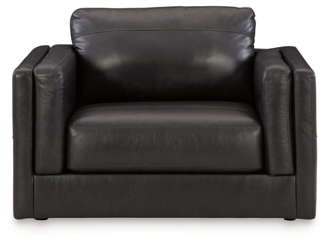 Amiata Chair and Ottoman