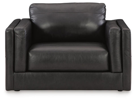 Amiata Chair and Ottoman