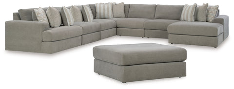 Avaliyah 7-Piece Sectional with Ottoman - JMD Furniture DMV