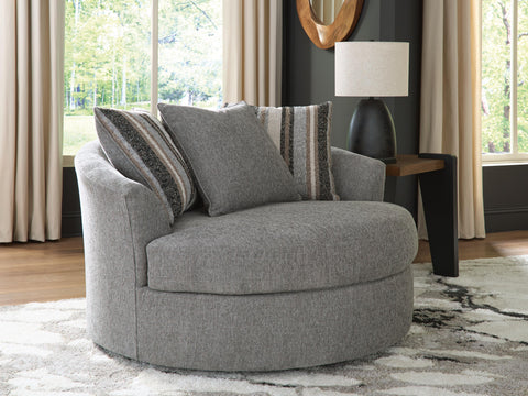 Ellington Pike Oversized Swivel Accent Chair