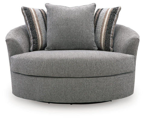 Ellington Pike Oversized Swivel Accent Chair