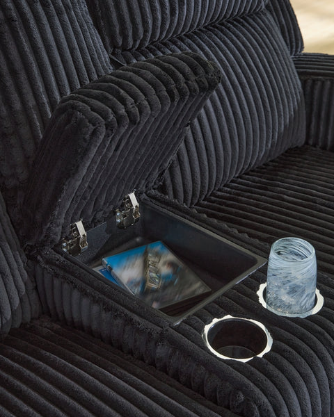 TwinBrooke PWR REC Loveseat/CON/ADJ HDRST