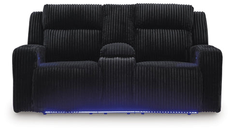 TwinBrooke PWR REC Loveseat/CON/ADJ HDRST