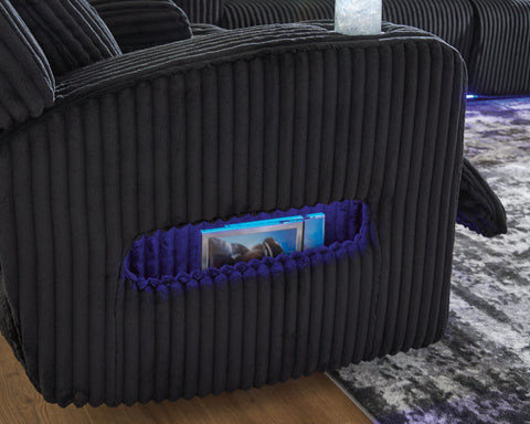 TwinBrooke PWR REC Sofa with ADJ Headrest