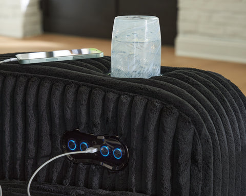 TwinBrooke PWR REC Sofa with ADJ Headrest