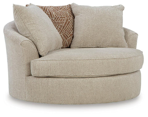 Steelwater Retreat Oversized Swivel Accent Chair