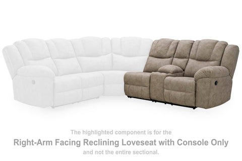Ravenswaye RAF REC Loveseat w/Console