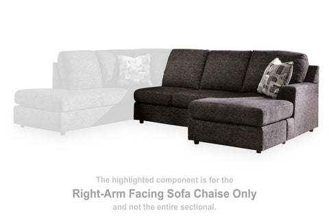 Coralene RAF Sofa Chaise