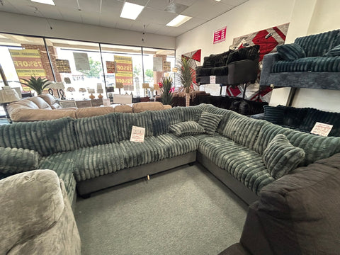 Carduroy Sectional Sofa - Limited Quantity - JMD Furniture&Mattresses